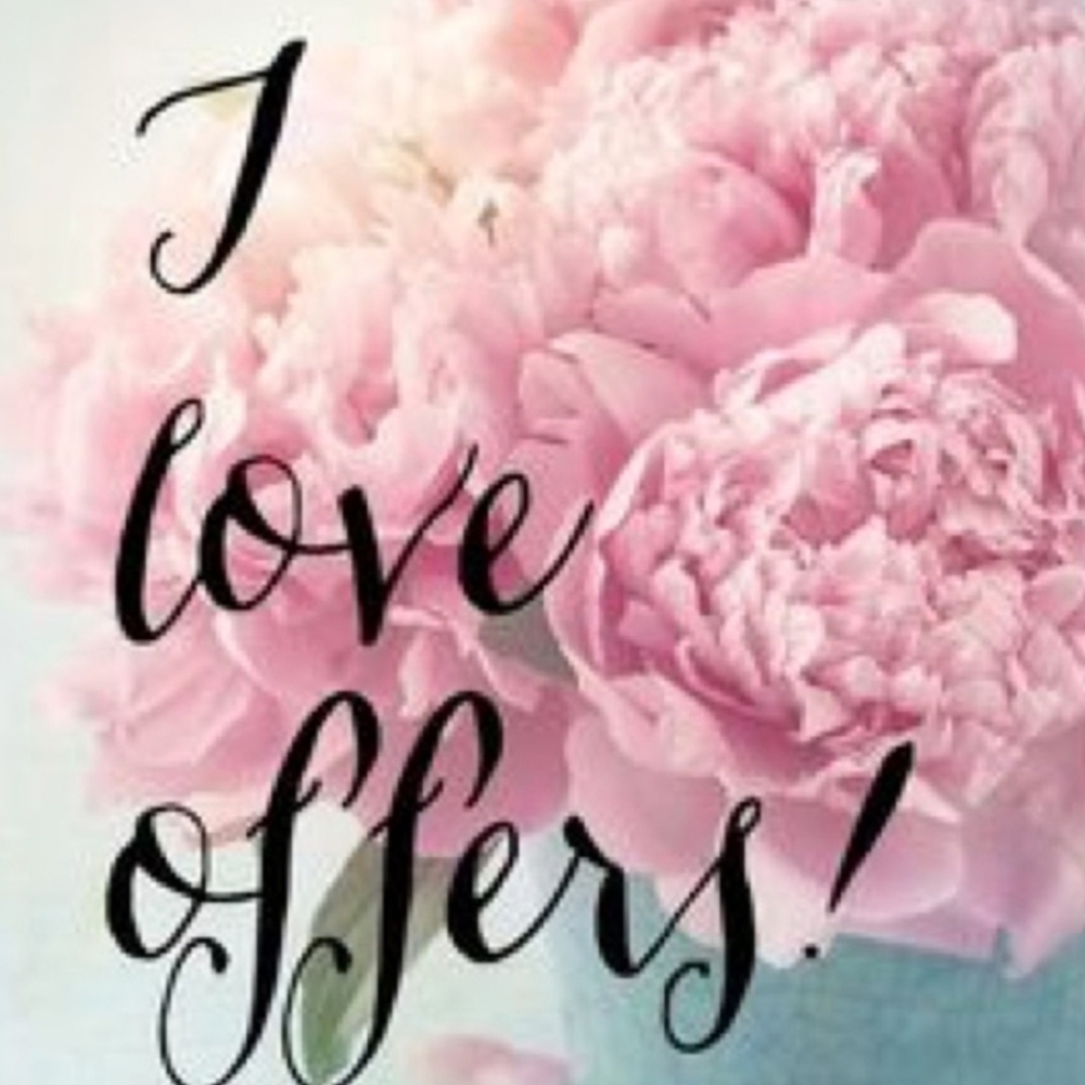 MAKE AN OFFER! WHEN YOU BUNDLE, YOU SAVE ON POSTAGE!